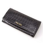 miumiu�i�~���E�~���E�j ���U�[ �����z 5M1109 NKG F0002�ENero