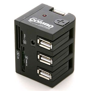 USB�ڑ��}���`�J�[�h���[�_��USB�n�u