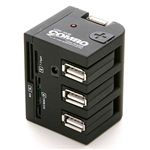 USB�ڑ��}���`�J�[�h���[�_��USB�n�u
