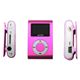 超小型MicroSD挿入型MP3プレーヤー PI(ピンク)