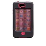 米国軍用規格 iPhone4/4Sケース TANK CM016803 ブラック×ピンク