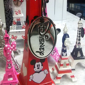 merciGustave! Disney ディズニー ミッキー＆ミニー ビッグエッフェル塔 L'ORIGINALE KINGOFHEARTS　大きさ30cm超でプレミアムナンバー付き！