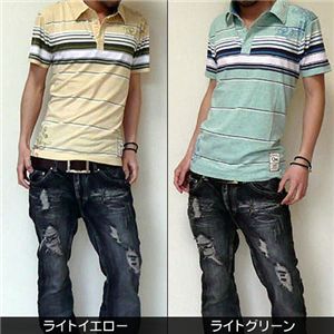 QUE サーフポロ ライトイエロー M