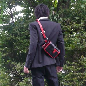 ヒップ&ショルダー2WAYバッグ レッド