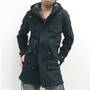 カットモッズコート(89500022) ブラック Mサイズ