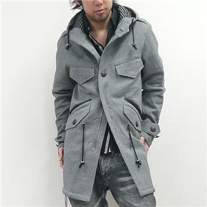 カットモッズコート(89500022) チャコール Lサイズ