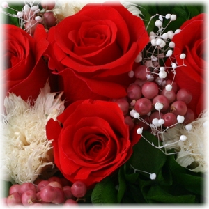 【母の日ギフト！4月28日まで限定】プリザーブドフラワー レッドローズ