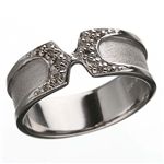 0.05ct(ダイヤ10石)シルバーダイヤリング11号