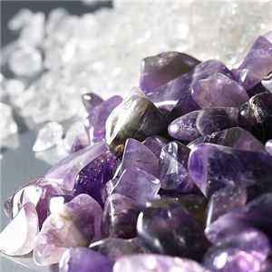 アメジスト浄化チップ(水晶100g付き)