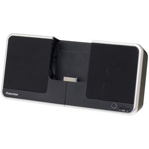 Princeton iPhone/iPod対応コンパクトスピーカー「i-Swing」 ブラック