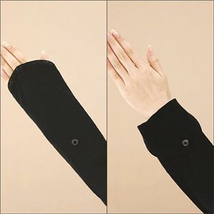 UVシンプルパーカー ブラック M