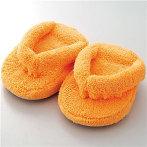 ビューティフルレッグスリッパ【同色2個組】 カーキオレンジ