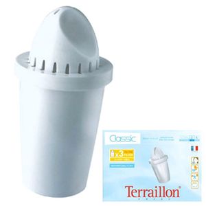 テライヨン浄水器 1.5LArtic + カートリッジ3P ホワイト