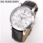 BURBERRY(バーバリー) レザーウォッチ ヘリテージクロノグラフ BU1361