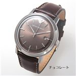 EMPORIO ARMANI(エンポリオ・アルマーニ) レザーウォッチ  AR0571／チョコレート