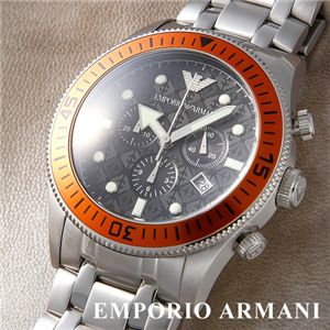 EMPORIO ARMANI ブレスウォッチ AR0553／ブラック