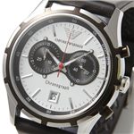 Emporio Armani(エンポリオ・アルマーニ) メンズウォッチ AR0532/ブラック(ラバー)