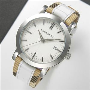 BURBERRY(バーバリー) ヘリテージ ユニセックス ウォッチ BU1379/ホワイトxチェック