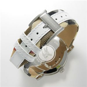 BURBERRY(バーバリー) ヘリテージ ユニセックス ウォッチ BU1379/ホワイトxチェック