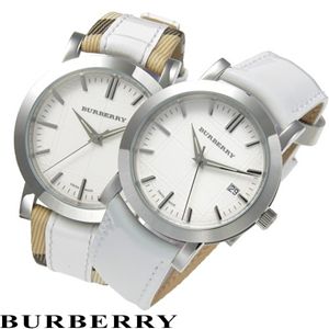 BURBERRY(バーバリー) ヘリテージ ユニセックス ウォッチ BU1380/ホワイトxホワイト