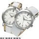 BURBERRY(バーバリー) ヘリテージ ユニセックス ウォッチ BU1380/ホワイトxホワイト