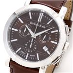 BURBERRY(バーバリー) レザーベルトウォッチ ヘリテージ メンズ クロノグラフ BU1383