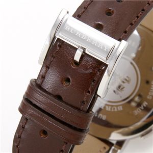 BURBERRY(バーバリー) レザーベルトウォッチ ヘリテージ メンズ クロノグラフ BU1383