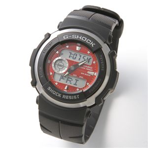 CASIO（カシオ） G-SHOCK 腕時計 メンズラバーベルトウォッチ G-300