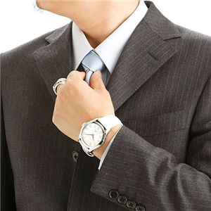 EMPORIO ARMANI（エンポリオ アルマーニ） ベルト ウォッチ AR0696／ホワイト･メンズ