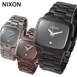 NIXON(ニクソン) PLAYER メンズ ブレス ウォッチ 1Pダイヤ A-140 A140-471/ブラウン×ブラウン