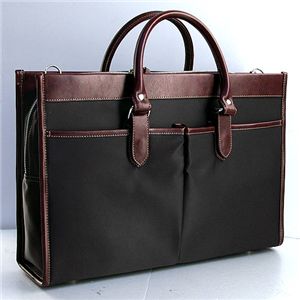 y4 youta/ヨータ NEWビジネスブリーフバッグ【tasca/タスカ】 ブラック/ブラウン