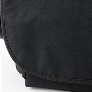 youta(ヨータ) フェイクスエード&ヘリンボーン メッセンジャーバッグM Y-0009/ブラック