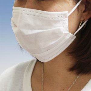 新型インフルエンザ対策不織布エースレギュラーマスク100枚入り レギュラーサイズ(大人用）