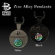 POWERBALANCE Zinc Alloy Pendants（ネックレス／ブラック）