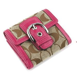 COACH(�R�[�`) �\�[�z�[�V�O�l�`���[�o�C�t�H�[���h �~�j 2�܂���z�s���N 41281