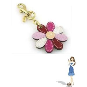 COACH(コーチ) フラワーチャーム キーホルダー マルチカラー 92225