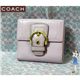 COACH(コーチ) ソーホーレザーニューフレンチ２つ折財布 ライラック 41262-B4LL