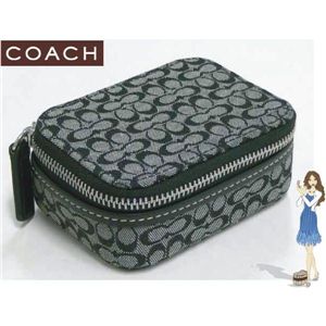 COACH(�R�[�`) �~�j �V�O�l�`���[ �s���P�[�X �u���b�N 60157-BKWT