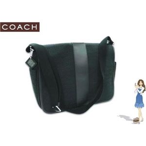 COACH(�R�[�`)�g�����X�A�g�����e�B�b�N �V�O�l�`���[ ���b�Z���W���[�o�b�O 77004SBKBK