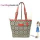 COACH（コーチ） ハンプトンズ シグネチャー ランチ トートバック オレンジ