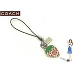 COACH（コーチ） ストラップ ストロベリー ランヤード 92300