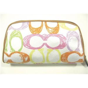 COACH（コーチ） スクリブル コスメティック ポーチ 42521