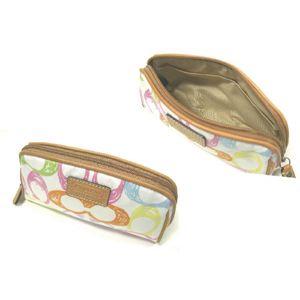 COACH（コーチ） スクリブル コスメティック ポーチ 42521