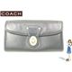 COACH（コーチ） レガシー レザー スリム エンベローブ ３つ折り長財布 ブラック 41953