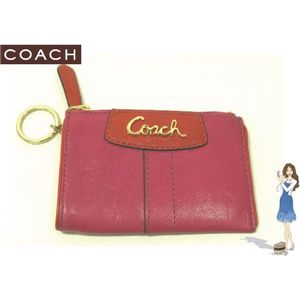 COACH（コーチ） 小銭入れ ペネロピ スペクテーター ミニ スキニー レッド 42365