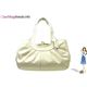 COACH(コーチ) エルゴ パテント レザー プリーテッド フレームド サッチ...