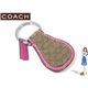 COACH(�R�[�`) �L�[�t�H�u �~�j �V�O�l�`���[ �e�B�A �h���b�v S7350