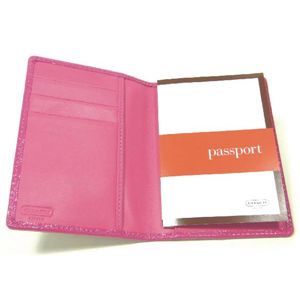 COACH(コーチ) パスポートケース シグネチャー ピンク 60354