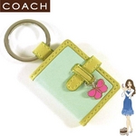 COACH（コーチ） キーホルダー ボニー ピクチャー フレーム キーフォブ マルチグリーン 92473