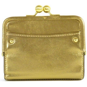 【訳あり】COACH（コーチ） 長財布 マディソン レザー フレームド フレンチ パース ゴールド 41973  第2画像